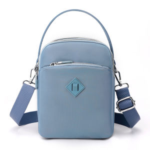 GStar Fashion Crossbody Sling Bag Multi-layer Shoulder Bags Ultralight Nylon Waterproof Phone Bag Travel Pouch Bag Mini Handbag for Ladies