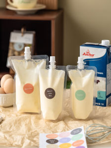 Túi Đựng Kem Dùng Một Lần Túi Phụ Sữa Đậu Nành Lỏng Túi Tự Niêm Phong 250ml 500ml Lưu Trữ Một Lần Bao Bì Kín Sử Dụng Tại Nhà