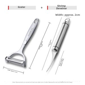 Multi-purpose Kitchen Grater for Peeling Shredding