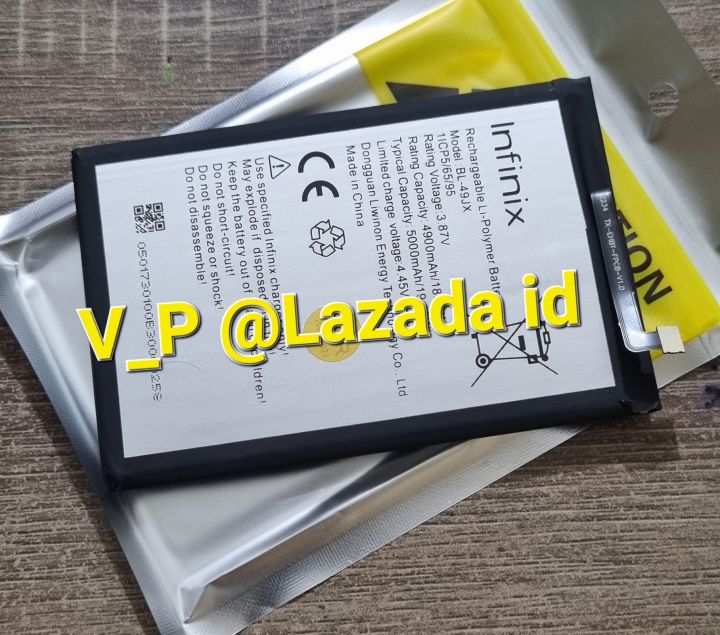 Baterai Batre Infinix NOTE 10 PRO X695 X695C X695D ORIGINAL 100% BL-49JX | Batu Battery Batrei Batere Batrai Tanam HP Infinix NOTE 10 PRO ORI Model BL49JX BL 49JX