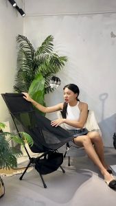 Camping Chair Portable Lightweight Folding Camp Chairs For Garden Outdoor Backpacking Hiking Travel Picnic Fishing Beach