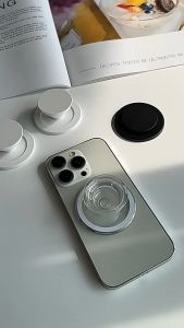Magsafe Popsocket For Hp Iphone Universal Transparan Bundar/Hati