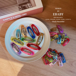 สไตล์เกาหลี มินิคริสตัล โปร่งแสง สีลูกกวาด เด็กทารก กิ๊บติดผมสําหรับเด็กผู้หญิงอุปกรณ์ตกแต่งผม