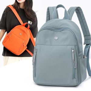 Lightweight Oxford Cloth Nylon Backpack Casual Travel Mini Small Size Ladies Backpack Fashionable 2025 New Style Dual-Shoulder Bag