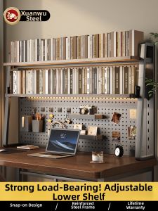 Puang | Desktop Iron Grid Shelving Rack