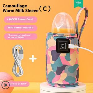 Portable Universal And All-In-One Baby Bottle Insulation Cover For Heating Warming Milk And Maintaining Constant Temperature