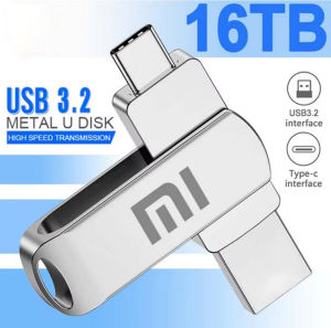 [FLASH SALE] Xiaomi  16TB USB 3.2 Flash Drive 💾 | Type-C + USB-A Dual Port | Ultra High-Speed for PC/Mac/Android | FREE Delivery SG ⚡