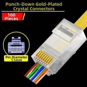 ZUOBO | Shielded Gold-Plated Ethernet Cable Connector