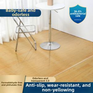 Transparent Anti-slip Protective Floor Mat