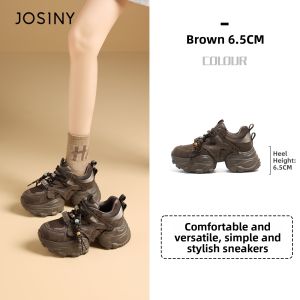 Josiny | Thick Bottomed Warm Height Increasing Womens Casual Sports Shoes