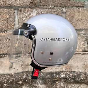 HELM BOGO LIST CROME DEWASA SNI KASTAHELM
