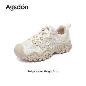 Agsdon | Thick Soled Summer Womens Hiking Shoes
