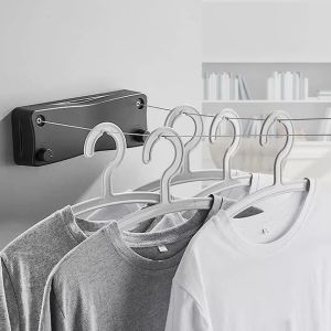 TILAIEN | Retractable Invisible Clothes Drying Rack Stainless Steel