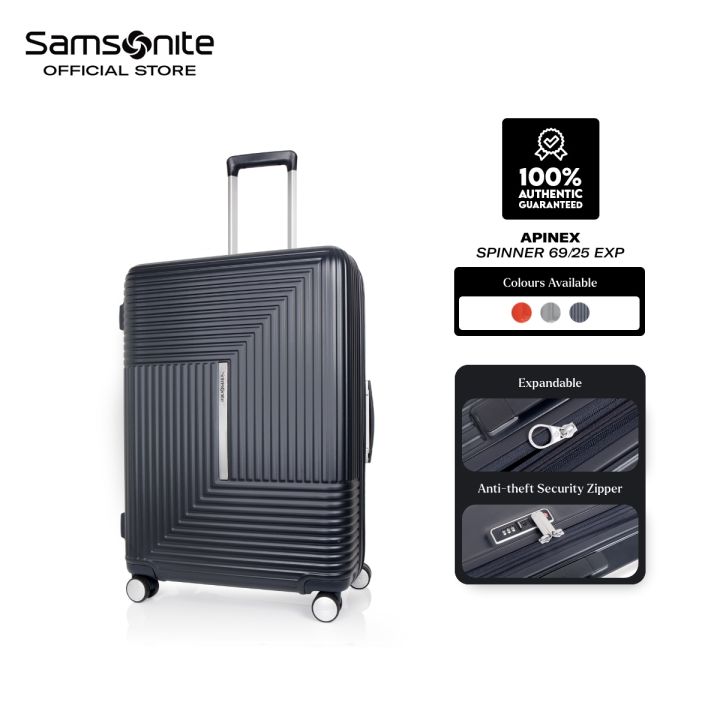 Samsonite Apinex Spinner 69/25 Exp TSA | Lazada Singapore