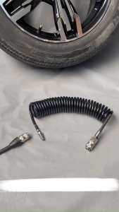 Dây Ống Xoắn Khí Nén PU 5x8mm – Áp Lực Cao Chống Nứt Dài 6m/9m/12m/15m Cho Gara Xưởng Cơ Khí