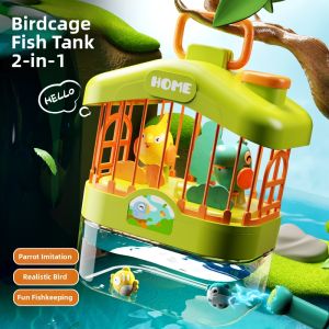 SHIGUANGXUE | Talking Toy Bird Cage