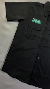 Workshit Pria hitam BlackShall Motorcycle Legends Vintage