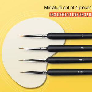 4/5/8/10/11Pcs Borrence Brush Watercolors Hook Line Pen Art Supplies Drawing Artist Fine Detail Paint Miniature Painting Brushes