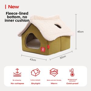 petstar | Winter Warm Cat Bed Detachable