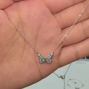 Bộ Vòng Cổ Và Vòng Tay Hình Con Bướm Phát Sáng Bộ Trang Sức Hợp Kim Kẽm Tinh Tế Món Quà Lãng Mạn Dành Cho Bạn Gái Vợ Kỷ Niệm Sinh Nhật