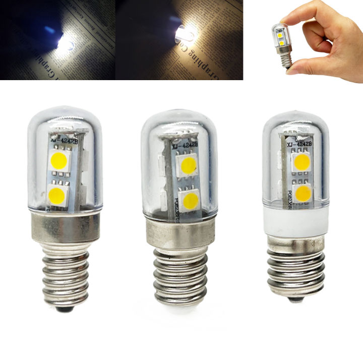 Mini E14 E12 E17 LED Corn Light Bulb AC 220V 5050 SMD 1W Lamps For