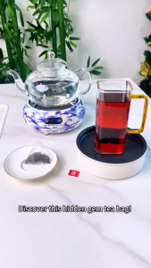 Hibiscus Tea Organic-100 Tea Bags100% Natural Hibiscus Flowers Herbal High Blood Pressure Tea Bags