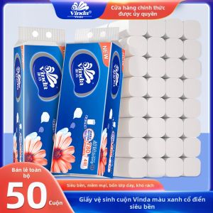 Vinda | Giấy Vệ Sinh Không Lõi 50 Cuộn