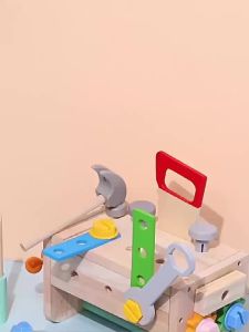Kids Tool Bench Wooden Set Toys Montessori Toys Workbench Construction Toys Educational Toys Christmas Birthday Gifts boys