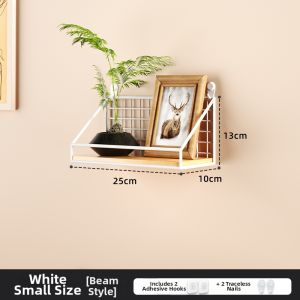 No-Drill Wall Mount Shelf
