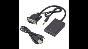 Cáp chuyển tín hiệu VGA to HDMI Audio Full HD