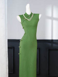 Summer Sleeveless Elegant Retro Style Slimming Cheongsam