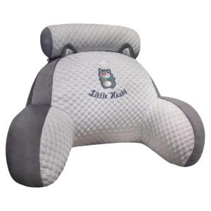 QIAOSHANG | Soft Lumbar Support Pillow Bean Velvet Bed Headrest