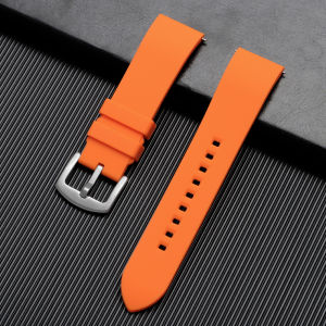 18mm 19mm 20mm 21mm 22mm 24mm Soft Silicone Waterproof Watch Strap for Rolex for Omega for Casio Belts Quick Release Bracelets