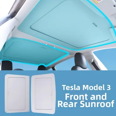 YITEYA | Telescopic Sunshade for Tesla Model Y/3 Sunroof