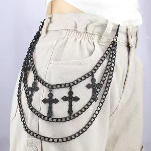 Punk Y2K Butterfly Metal Belt Chain
