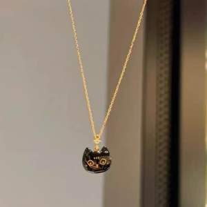 Necklace kucing cat cute necklace Elegant Cat Necklace - Perfect Gift for Cat Lovers猫咪项链