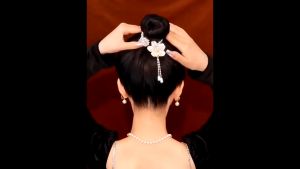 Thời trang hàn quốc mới tính khí ngọc trai Rhinestone Kẹp tóc kim loại kẹp tóc đuôi ngựa Phụ kiện tóc kẹp tóc