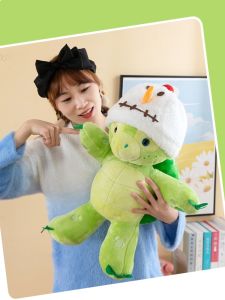 Đồ Chơi Gấu Bông Dễ Thương Olu Quà Tặng Sinh Nhật Cho Bé Gái Mũ Trùm Đầu Hình Chú Gấu Mền PP Cotton Đồ Chơi Trẻ Em