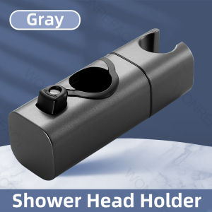 Adjustable Shower Head Holder No Drill Fit with Lift Rod for Easy Height Adjustment Polished Finish Lightweight Design