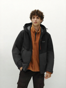 Semir | Áo Khoác Lông Vịt Mùa Đông 90% Chống Thấm Khí Thở Bền Phối Nắp Hood In Chữ