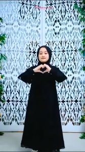 Inara Kids Gamis Anak Perempuan usia 3-14 tahun Gamis Kondangan Brukat Rempel Ceruty Panjang Baju Dress Muslim Mewah