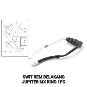 Swit Rem Belakang Jupiter Mx King - Switch Suit Suwit Rim Brake Break Kaki Bawah Lampu Stop Bagian Belakang Yamaha MX King 150