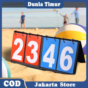 36CM Papan Skor / Portable Papan Skor Permainan / Untuk Futsal / Volly / Badminton