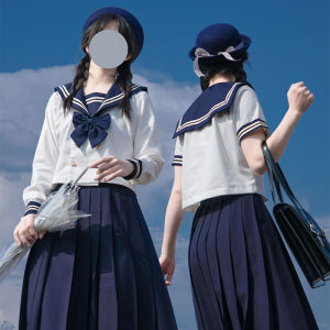 Bộ Váy Polyester Dài Tay Phong Cách Nhật Bản Dành Cho Nữ Trang Phục Khóa Hàng Đôi Mô Hình Cơ Bản Thích Hợp Cho Mọi Mùa