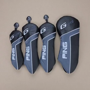 Cover gậy golf Ping G425 bao che đầu gậy golf combo 4 cái chất liệu da ngoài mặt trong lót nỉ