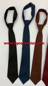 🔸TIE DEWASA HITAM / TALI LEHER PENGAWAS SEKOLAH MENENGAH JENIS IKAT SENDIRI HITAM ( TIE SEKOLAH HITAM ) - TLI01