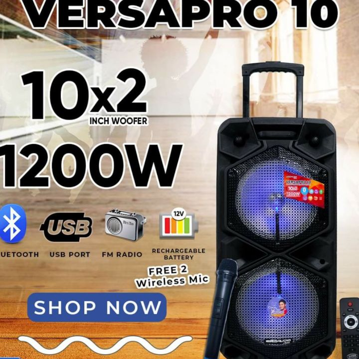 VERSAPRO 10X2 (DB AUDIO) | Lazada PH