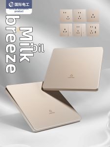 GUOJIDIANGONG | Cream Style Home Bedside Switch Panel