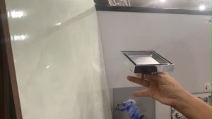 [HCM] Thoát sàn mặt cắt gạch thoát sàn âm 10x10cm KAG-TS87 phễu thoát sàn chống hôi chống côn trùng Inox thoát nhanh chăn tóc tốt