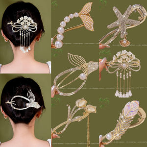 Womens Summer Hair Accessories Twist Clip Frog Buckle Hairband Fashionable Korean Style Headwear Elegant Hair Accessories